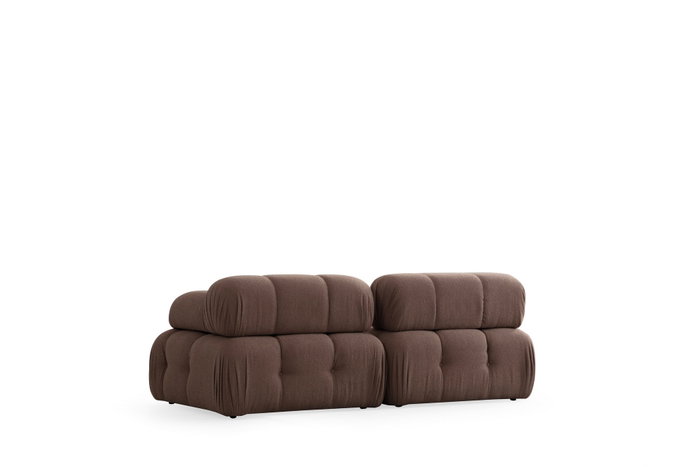 Atelier Del Sofa Sofá 2 Plazas L1-1R Capuchino con Respaldo y Brazos Ajustables